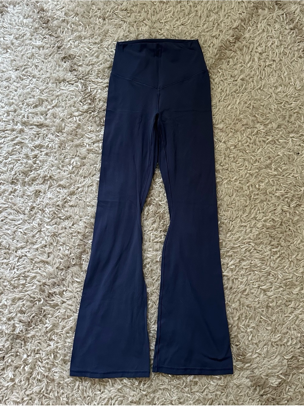 aerie Dark Navy High-Waist Flare Leggings